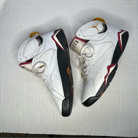 Air Jordan Retro 7 Cardinal 2006 304775-101 LN3 Sneakers Size 11 - Picture 13 of 13